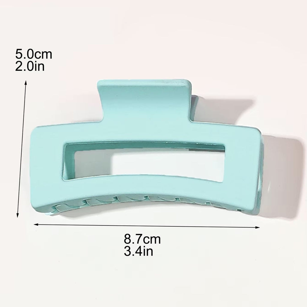 Pastel Blue Matte Hair Clip